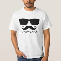 T-shirts secrets de déguisement d'Agemt