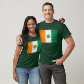 T-shirts Shamrocks du drapeau irlandais (Unisexe)