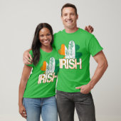 T-shirts Shamrocks irlandais (en détresse) (Unisexe)
