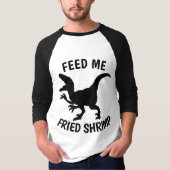 T-shirts SHRIMP FRIED, SHRIMP LOVER (Devant)