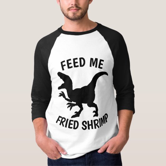 T-shirts SHRIMP FRIED, SHRIMP LOVER (Devant)