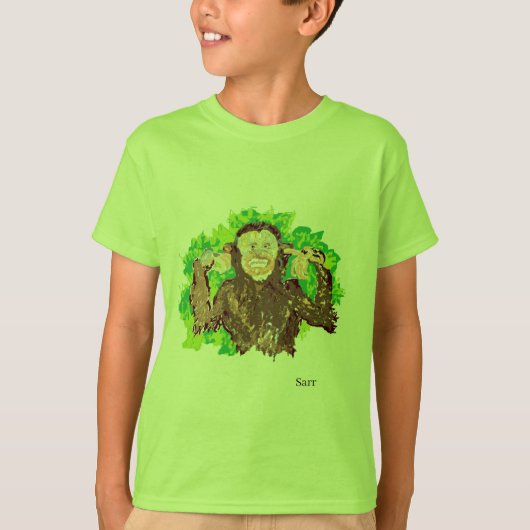 T-shirts : Singe d'un jour (Devant)