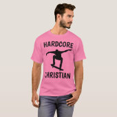 T-Shirts SKATEBOARD CHRETIEN, HARDCORE (Devant entier)