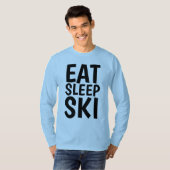 T-shirts SKI NEIGE, SKI SOMMEIL (Devant entier)