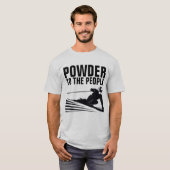 T-shirts SKI, PUISSANCE AUX GENS (Devant entier)
