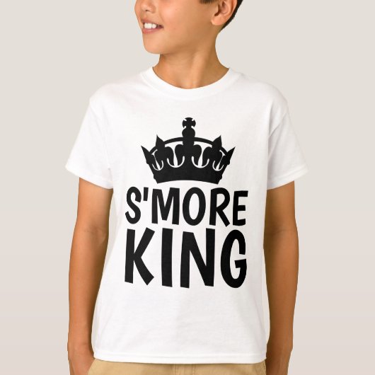 T-shirts S'MORE KING (Devant)