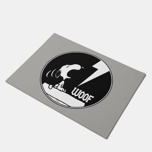 T - shirts | Snoopy Howling Deurmat (Schuin)