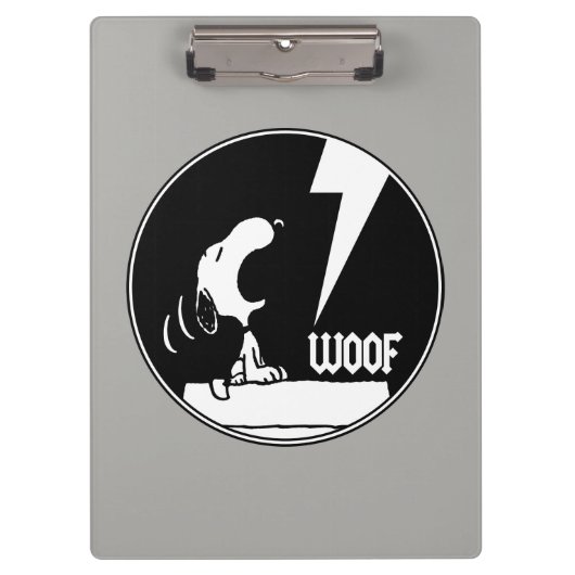 T - shirts | Snoopy Howling Klembord (Voorkant)