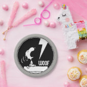 T - shirts | Snoopy Howling Papieren Bordje (Feest)