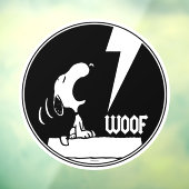 T - shirts | Snoopy Howling Raamsticker (Vel 3)