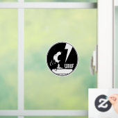 T - shirts | Snoopy Howling Raamsticker (Huis)