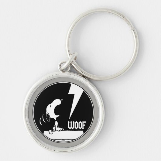 T - shirts | Snoopy Howling Sleutelhanger (Voorkant)