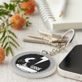 T - shirts | Snoopy Howling Sleutelhanger (Voorkant Rechts)