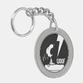 T - shirts | Snoopy Howling Sleutelhanger (Voorkant Links)