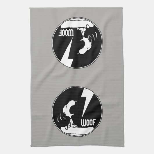 T - shirts | Snoopy Howling Theedoek (Verticaal)