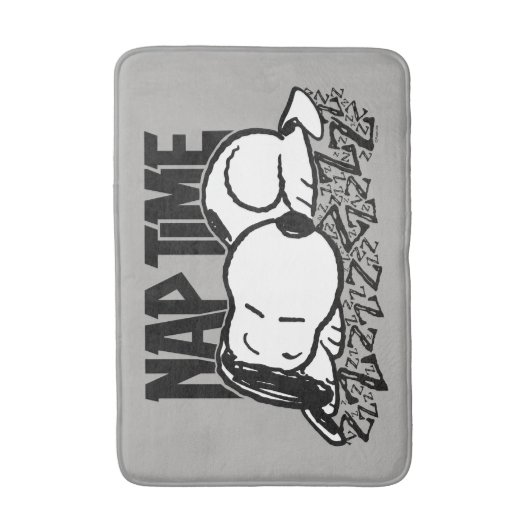 T - shirts | Snoopy Nap Time Badmat (Voorkant Verticaal)