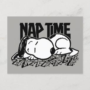 T - shirts Snoopy Nap Time Briefkaart