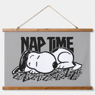 T - shirts Snoopy Nap Time Hangend Wandkleed