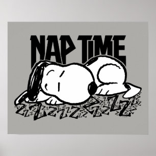 T - shirts   Snoopy Nap Time Poster