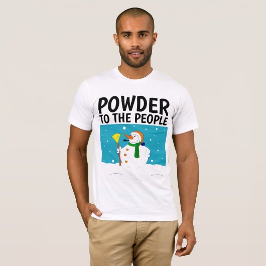 T-shirts SNOW LOVER (Devant entier)