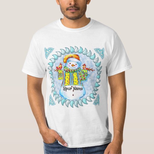 T-shirts Snowman Birdman (Devant)