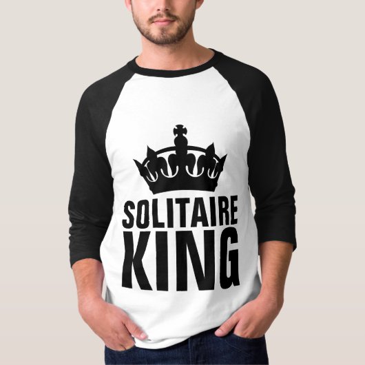 T-shirts SOLITAIRE KING (Devant)