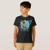 T-shirts sombres pour enfants - Under the Sea Pop  (Devant entier)