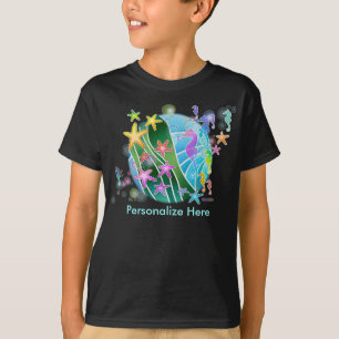 T-shirts sombres pour enfants - Under the Sea Pop 