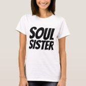 T-shirts SOUL SISTER (Devant)