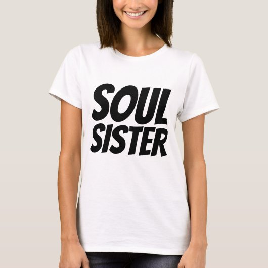 T-shirts SOUL SISTER (Devant)