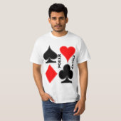 T-shirts speelkaart (Voorkant volledig)