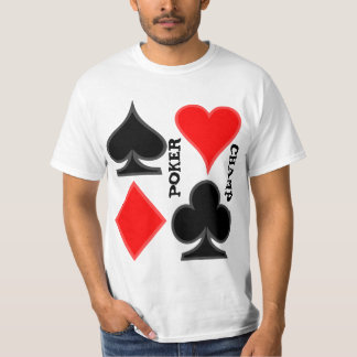 T-shirts speelkaart