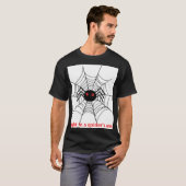 T-shirts Spider web premium personnaliser (Devant entier)