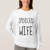 T-shirts SPOILED WIFE (Devant)
