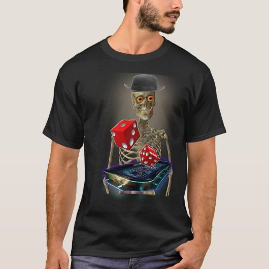 T-shirts squelette (Devant)