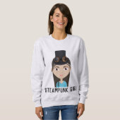 T-shirts STÉAMPUNK GIRL (Devant entier)