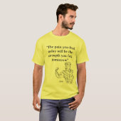 T-shirts : Strength is Power . (Devant entier)