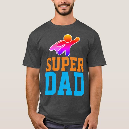 T-Shirts SUPER PAPA (Devant)
