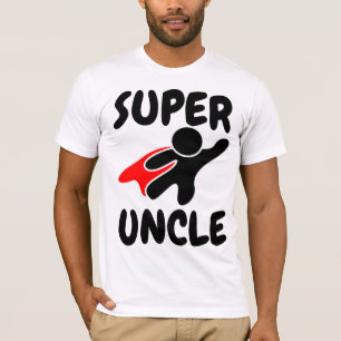 T-shirts SUPER UNCLE, T-shirt drôle