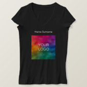T-shirts sur mesure du logo d'entreprise des femme (Design devant)