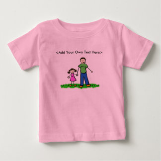 T-shirts sur mesure pour la fille de papa (famille