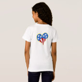 T-shirts surf America Girls (Dos entier)