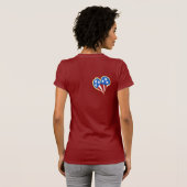 T-shirts surf America Ladies (Dos entier)