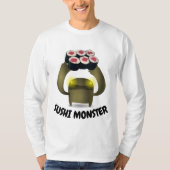 T-shirts SUSHI MONSTER (Devant)