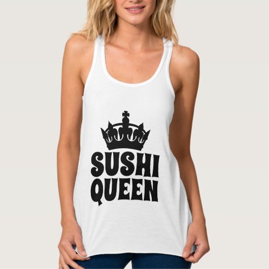 T-shirts SUSHI QUEEN (Devant)