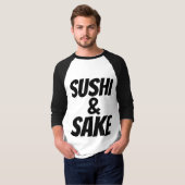 T-shirts SUSHI & SAKE (Devant entier)