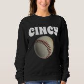 T-shirts Sweatshirt de baseball de Cincinnati (Devant)