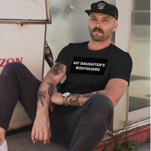 T-SHIRTS T-SHIRT DE LA GARDE DU CORPS DE MA FILLE