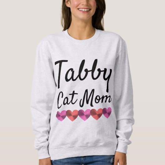 T-shirts TABBY CAT MOM (Devant)