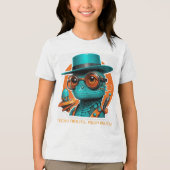 T-shirts Tech Lizard Lunge Unisex (Recto)